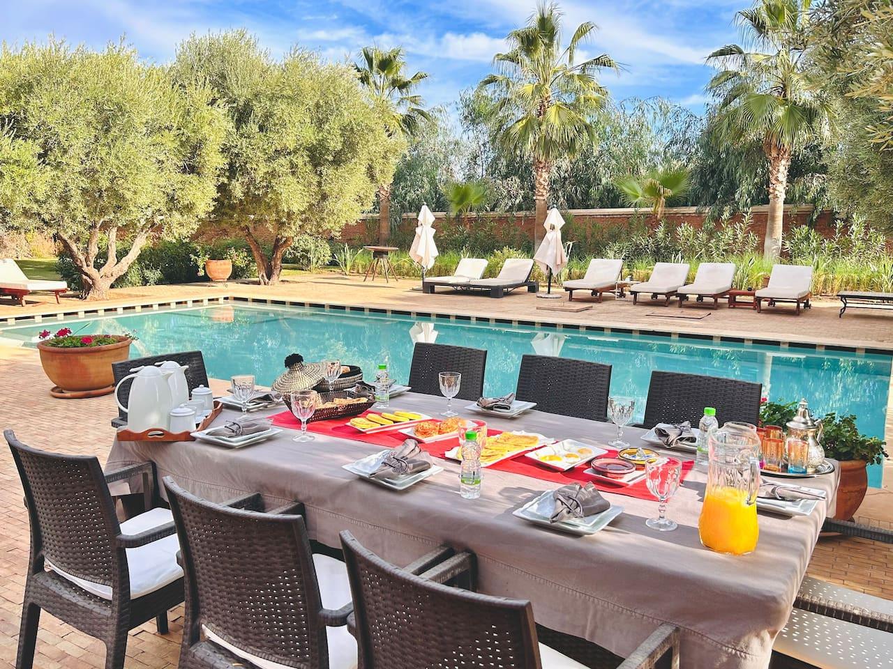 Villa Zaria ,Marrakech–Private Heated Pool 1